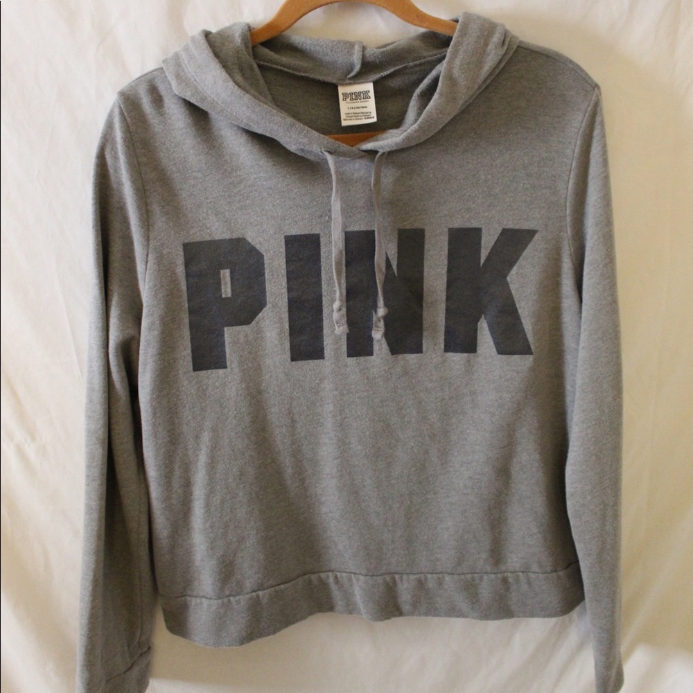 Gray PINK sweatshirt